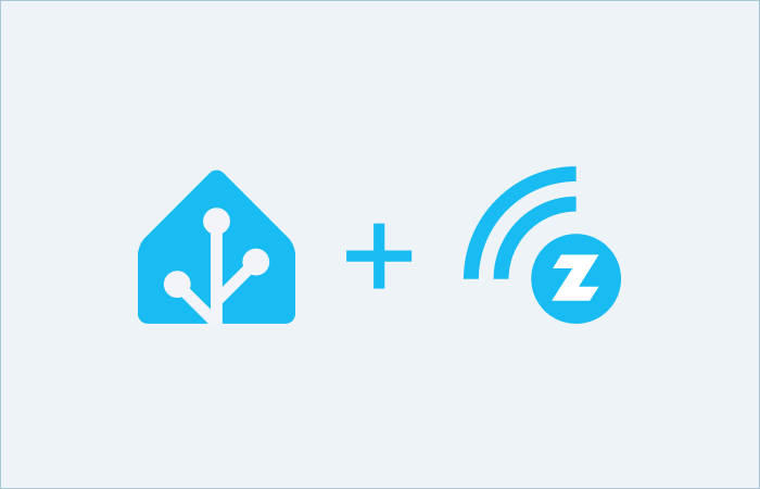 Home Assistant logo alongside Z-Wave logo